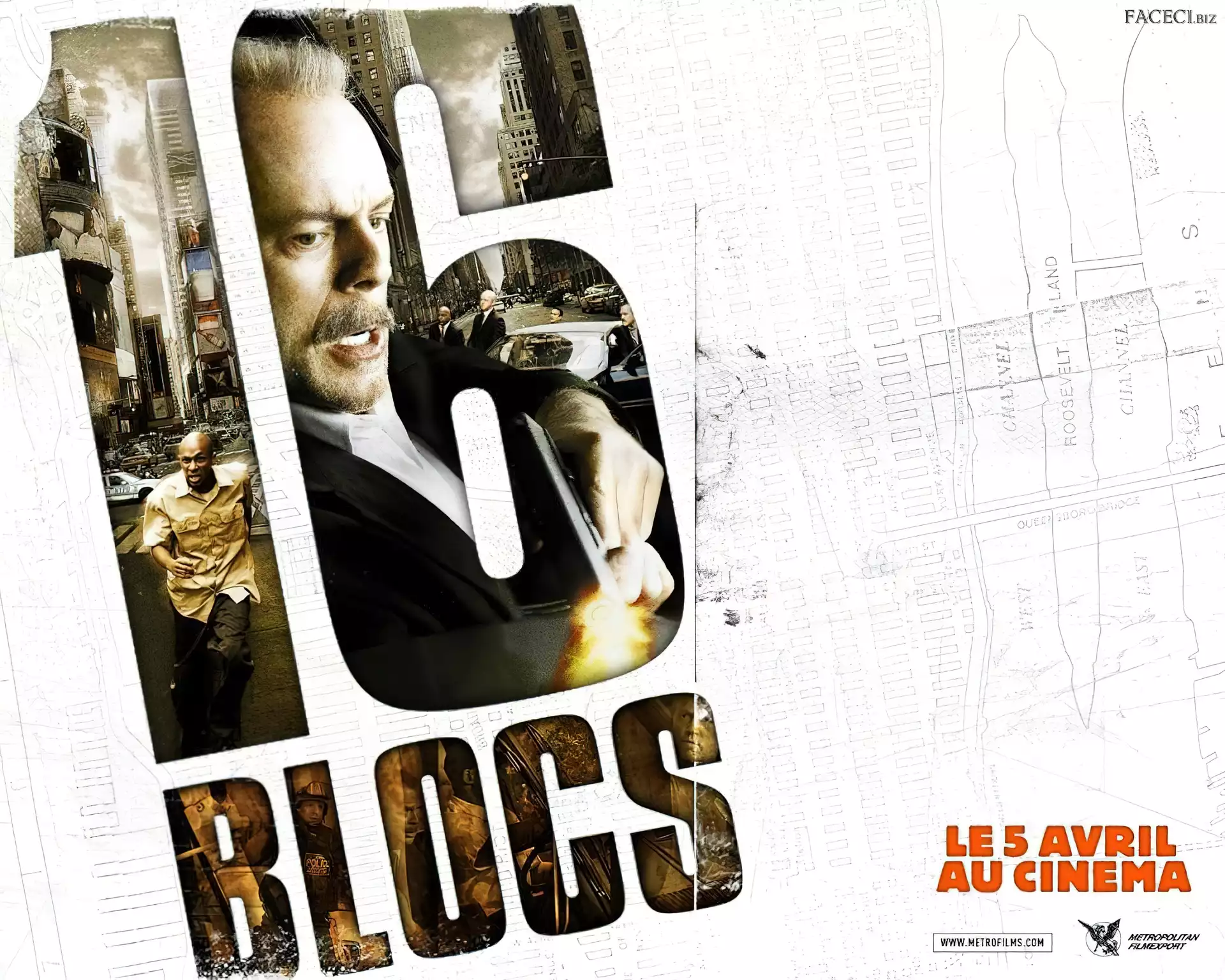 Bruce Willis, 16 Blocks, liczba