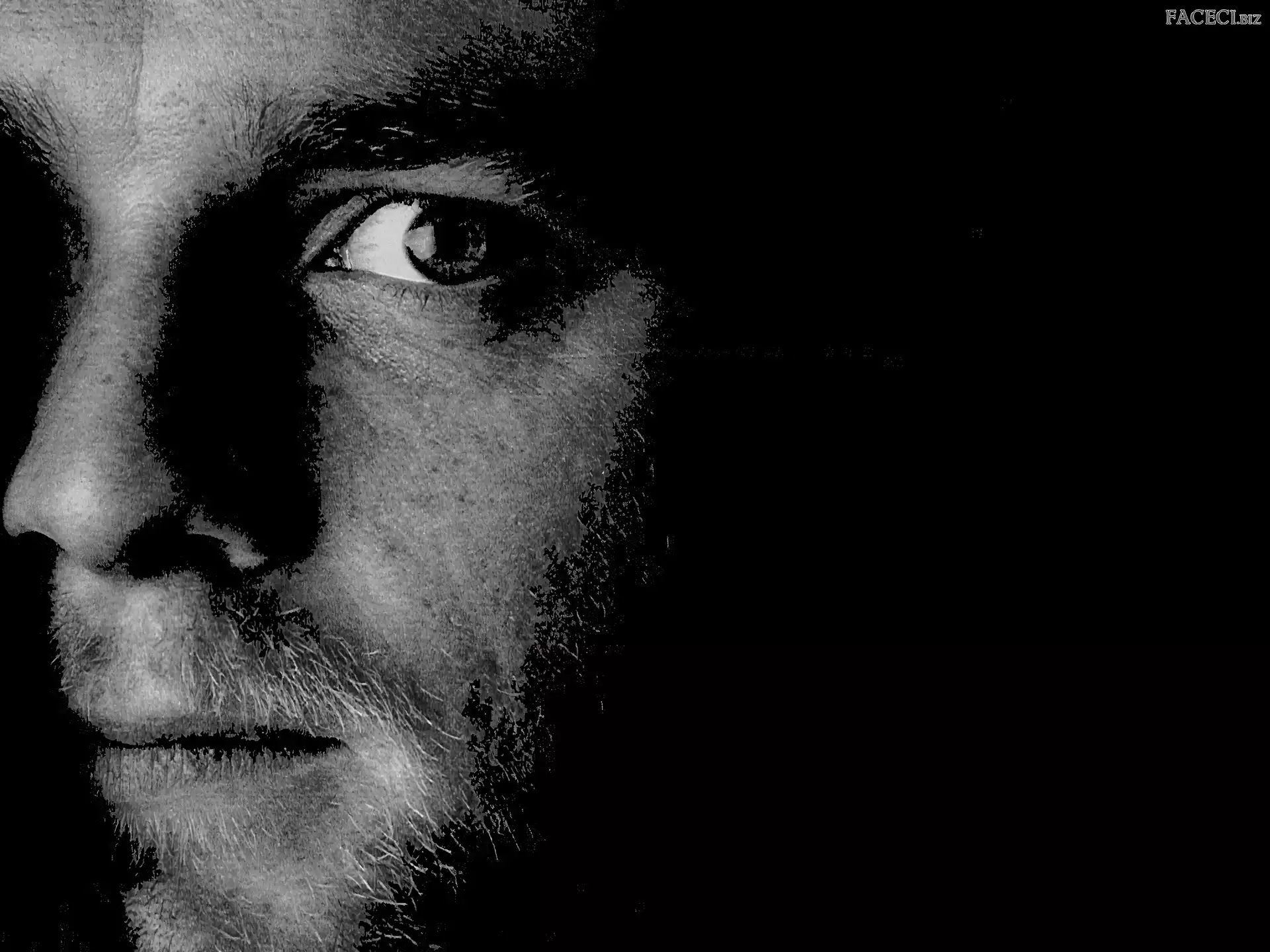 oko, Ewan McGregor, twarz