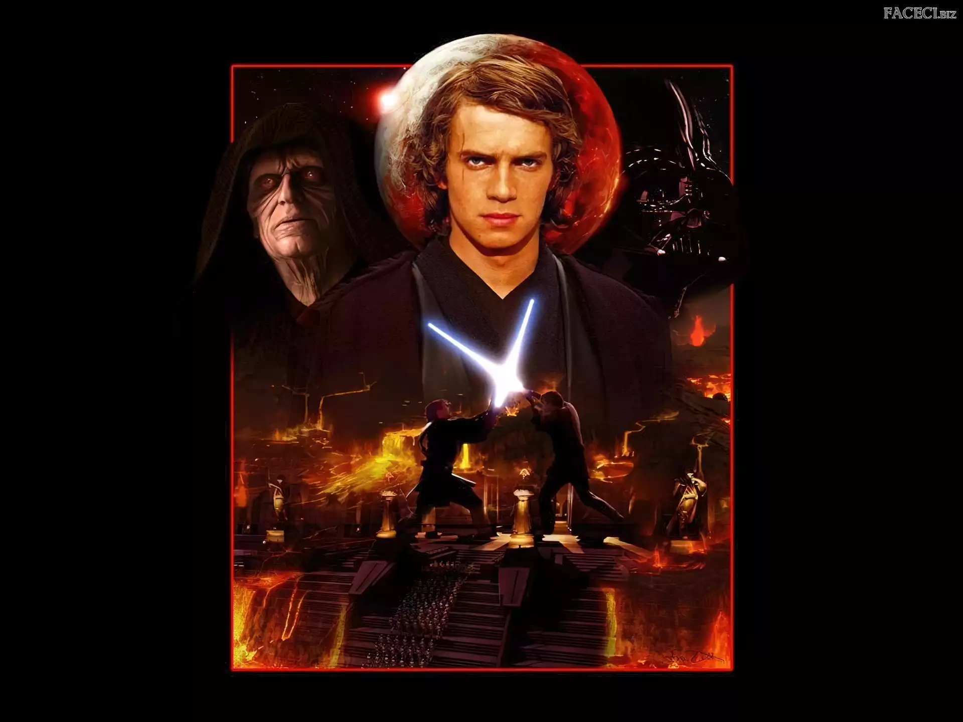 walka, Hayden Christensen, kręcone włosy